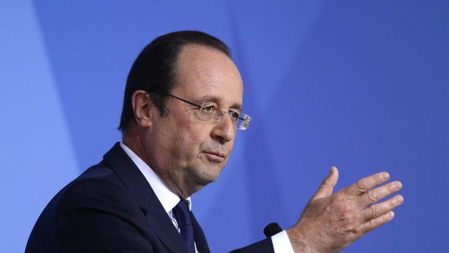 François Hollande le 5 juin 2014 à Bruxelles