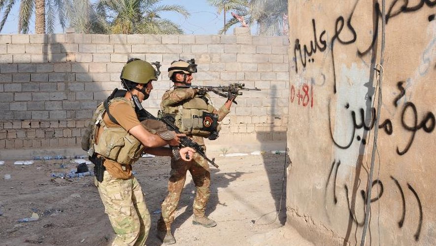 Des soldats irakiens à Ramadi, le 21 mai 2014