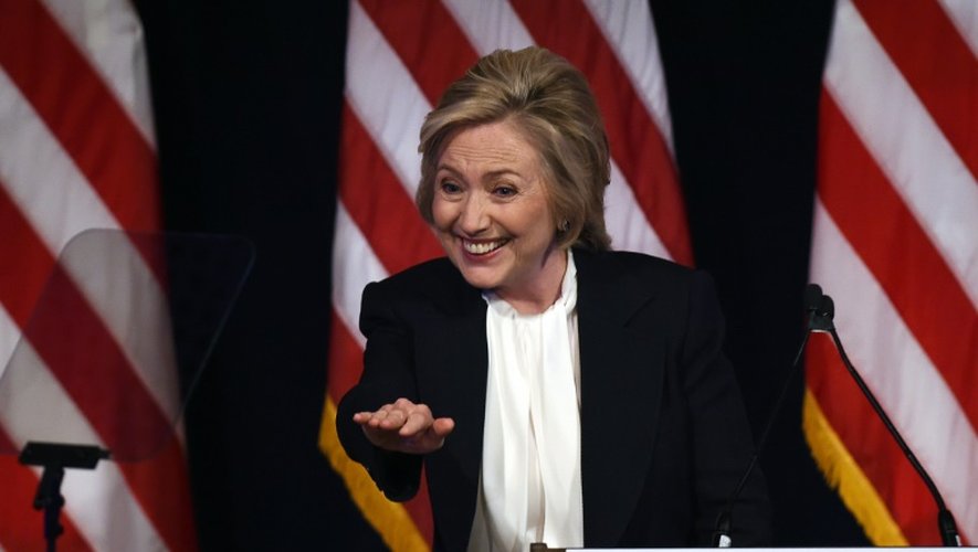 L'ancienne secrétaire d'Etat et candidate à la présidentielle américaine Hillary Clinton, à New York le 13 juillet 2015