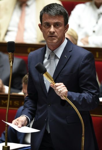 Le Premier ministre Manuel Valls le 29 juin 2015 à Paris