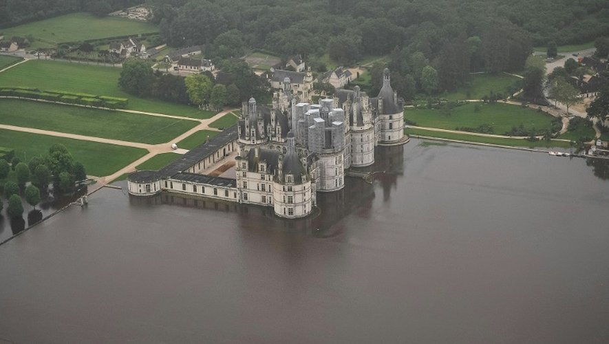 Le château de Chambord à 170 kilomètres au sud de Paris, le 2 juin 2016