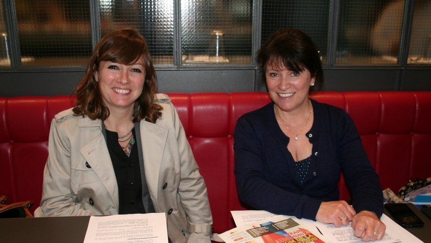 Monique Bultel-Herment et Emmanuelle Gazel. Les deux conseillères régionales encouragent les citoyens à voter.