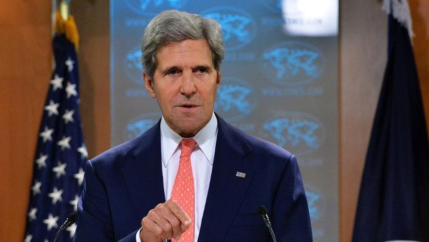 John Kerry le 26 août 2013 à la Maison Blanche
