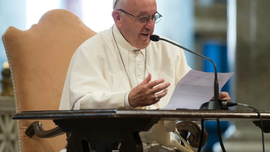 Le pape François à Rome le 2 juin 2016
