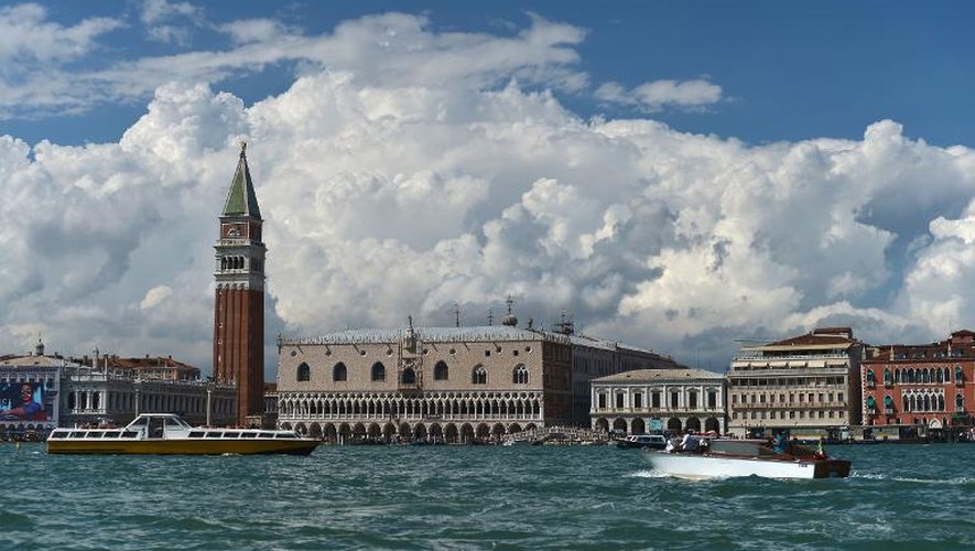 La ville de Venise à la veille de l'ouverture de la 70e Mostra, le 27 août 2013