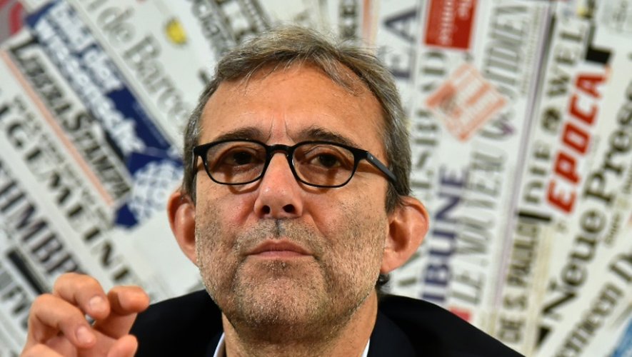 Roberto Giachetti, candidat du Parti démocrate pour la mairie de Rome, le 1er juin 2016 à Rome
