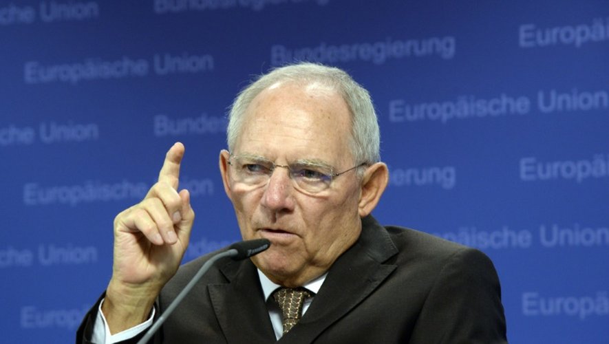 Le ministre allemand des Finances, Wolfgang Schaüble, le 14 juillet 2015 à Bruxelles