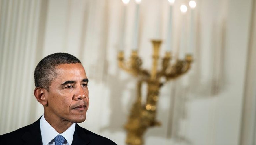 Le président Barack Obama à la Maison Blanche le 26 août 2013
