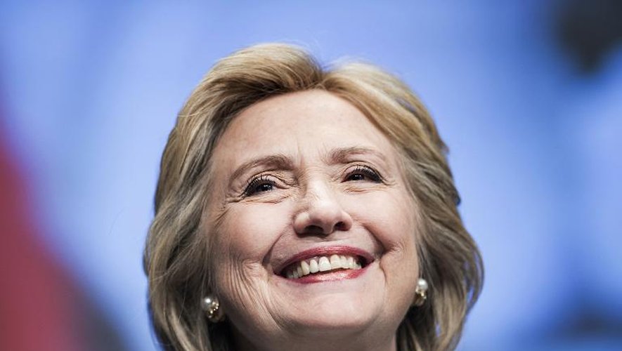 Hillary Clinton le 14 mai 2014 à Washington