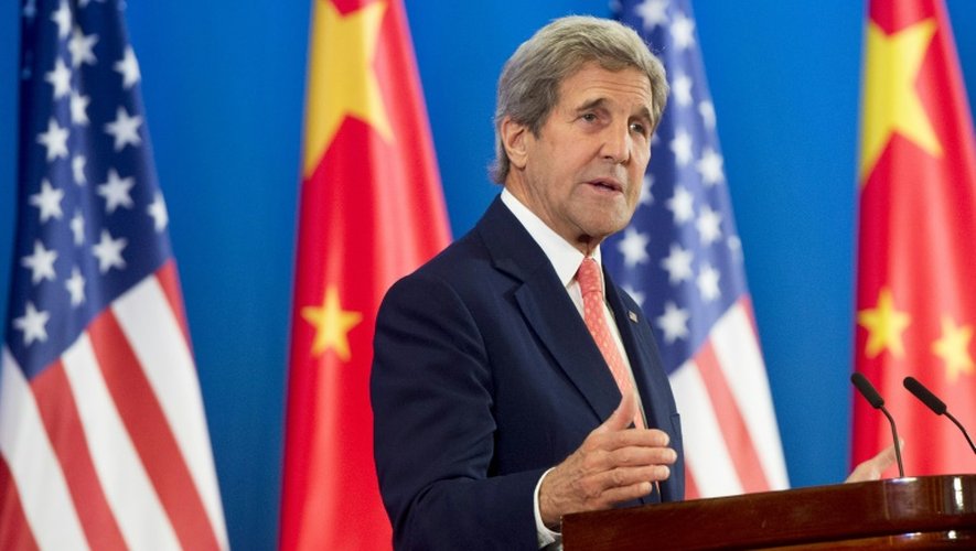 L secrétaire d'Etat américain John Kerry le 6 juin 2016 à Pékin