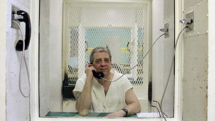 Hank Skinner en prison, le 21 mai 2013 à Livingston, au Texas