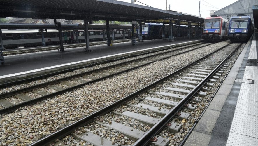 La grève à la SNCF -ici des quais déserts gare d'Austerlitz à Paris le 4 juin- se poursuit mardi, avec un léger mieux pour les passagers