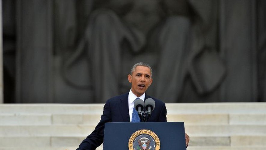 Barack Obama le 28 août 2013 à Washington