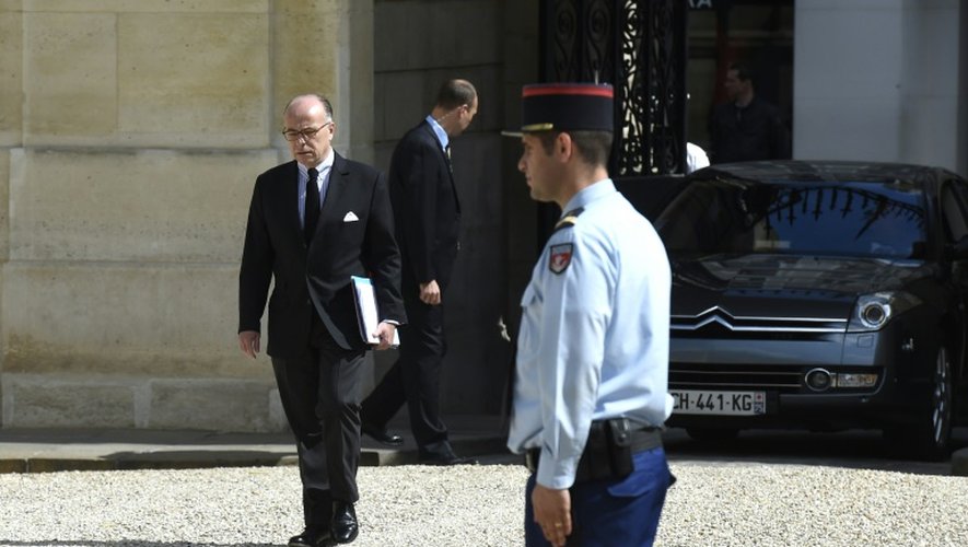 Le ministre de l'Intérieur Bernard Cazeneuve, à l'Elysée le 27 juin 2015