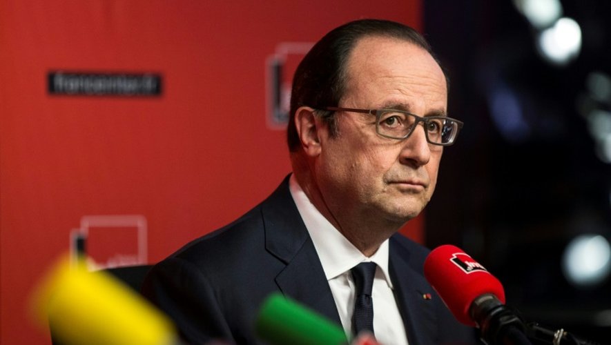 François Hollande sur France Inter le 5 juin 2016 à Paris