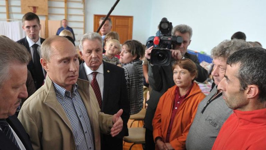 Vladimir Poutine le 30 août 2013 à Khabarovsk