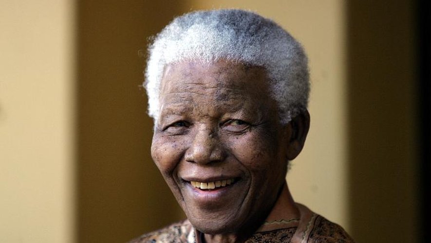 Nelson Mandela le 14 juin 2005