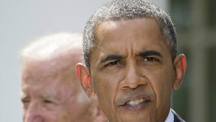 Joe Biden et Barack Obama le 31 août 2013 à la Maison Blanche