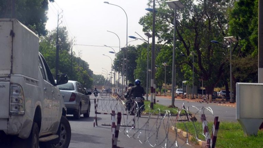 Mesures de sécurité dans le quartier des ambassades à Niamey le 4 juin 2013