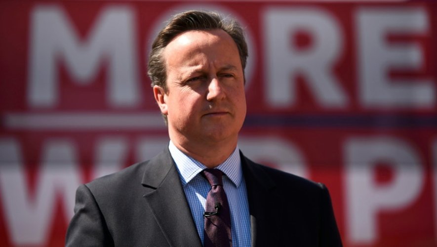 Le Premier ministre britannique David Cameron, à Londres le 6 juin 2016
