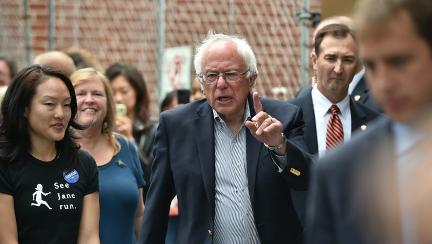 Bernie Sanders le 7 juin 2016 à San Francisco