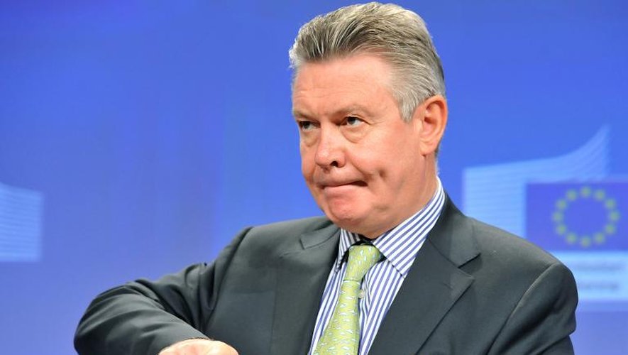Le commissaire européen à la Concurrence, Karel De Gucht, le 29 juillet 2013 à Bruxelles