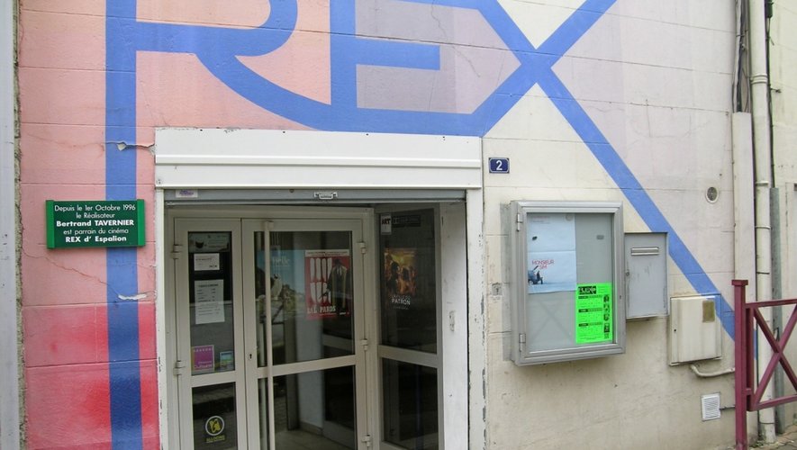 Le cinéma le Rex à Espalion, un institution dans le Nord-Aveyron.