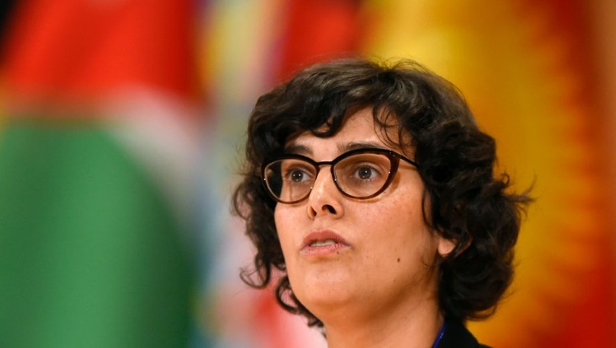 Myriam El Khomri à Genève le 7 juin 2016