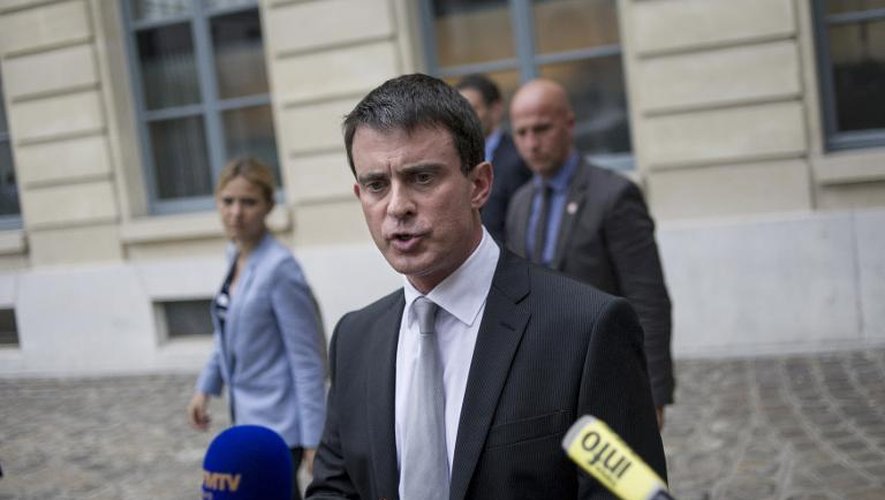 Manuel Valls le 14 juin 2014 à Paris