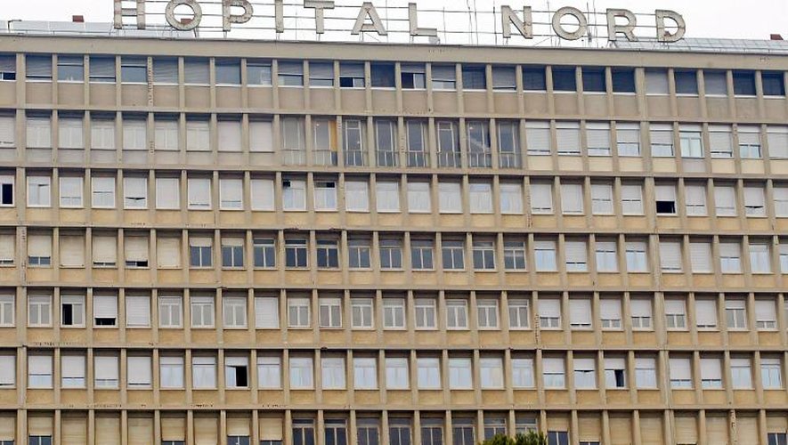 Vue générale de l'Hôpital Nord à Marseille