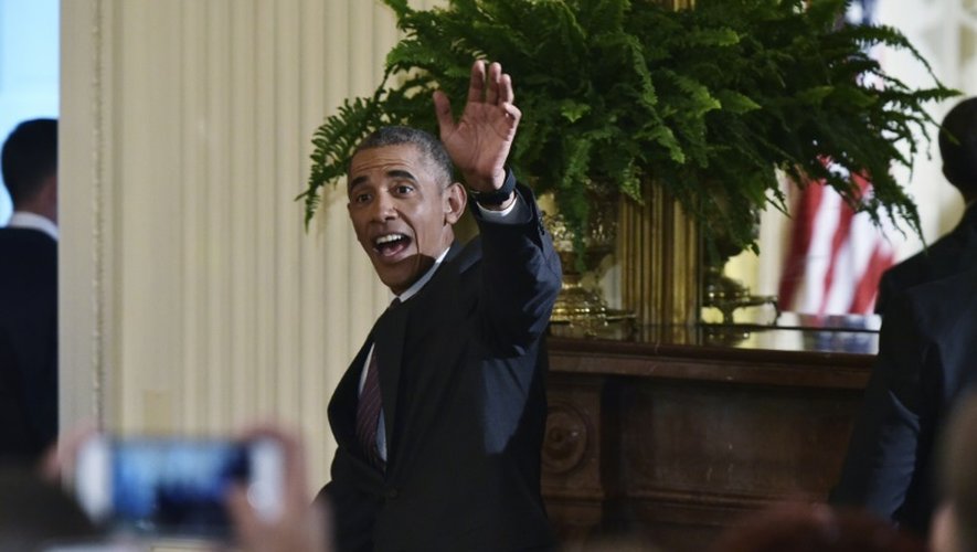 Barack Obama le 9 juin 2016 à la Maison Blanche à Washington