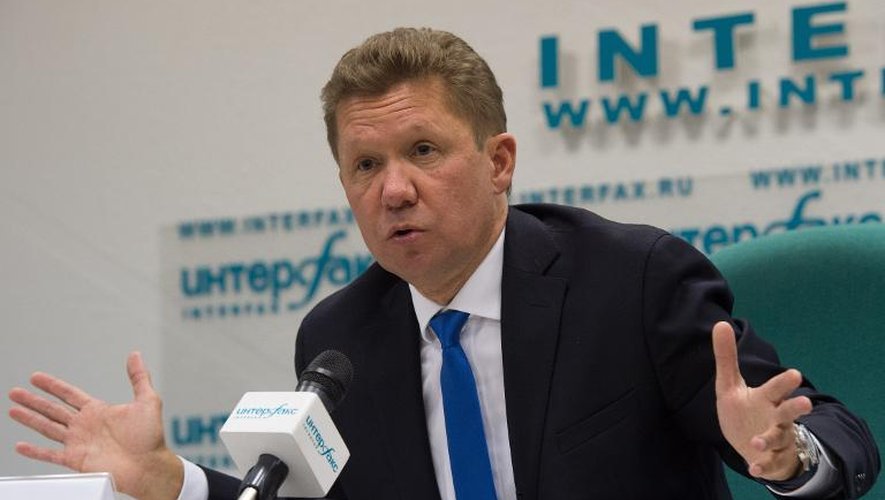 Alexei Miller, le président de Gazprom le 16 juin 2014 à Moscou