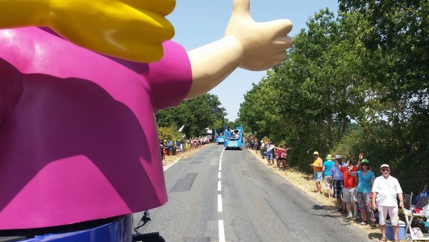 Tour de France : Muret-Rodez dans la peau d’un caravanier Haribo