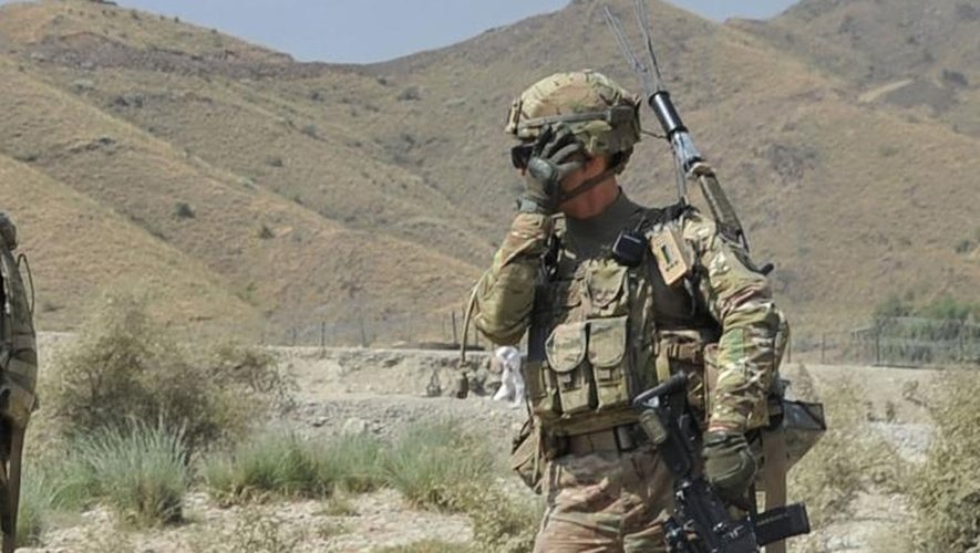 Un soldat américain en Afghanistan