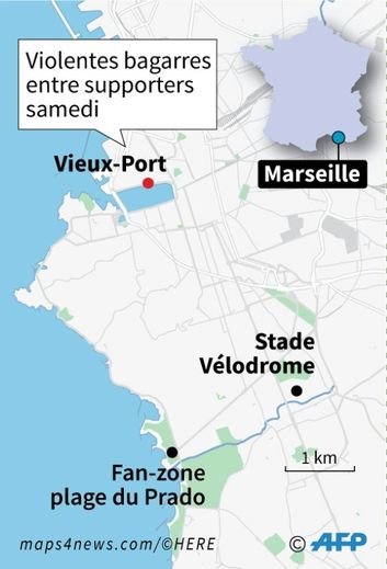 Euro-2016 : incidents à Marseille