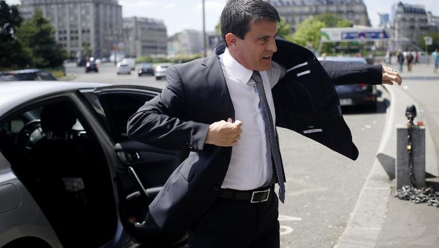 Manuel Valls le 19 juin 2014 à Paris