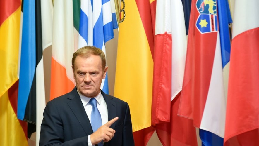 Le président du Conseil européen Donald Tusk craint un processus long et fastidieux, en cas de Brexit