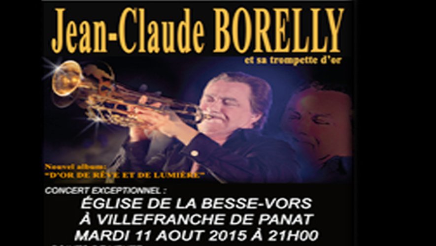 Concert de Jean Claude BORELLY,