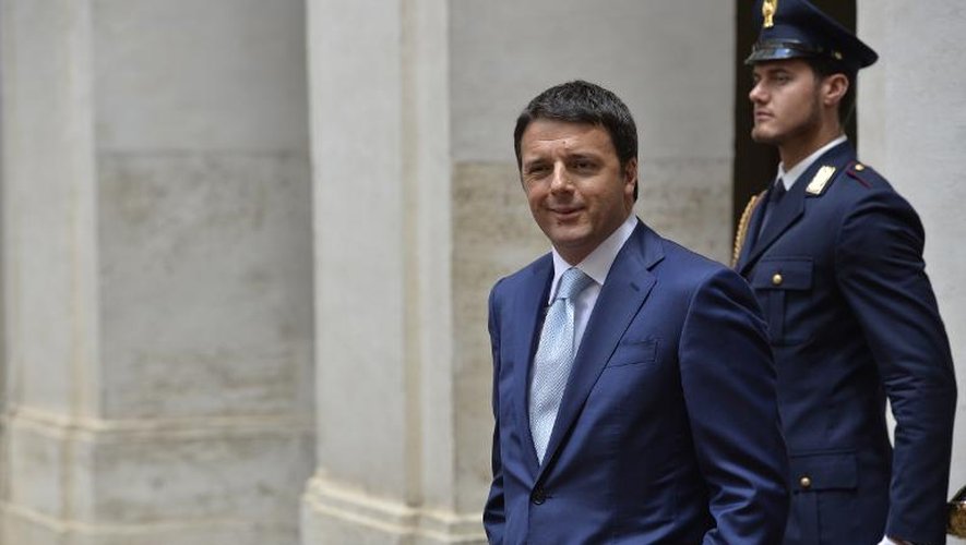 Le Premier ministre italien Matteo Renzi, le 18 juin 2014 à Rome