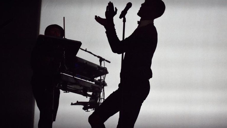 Stromae en concert au Best Buy Theater de New York, le 20 juin 2014