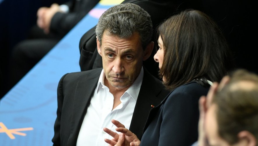 Nicolas Sarkozy le 20 juin 2016 au Stade de France à Saint-Denis