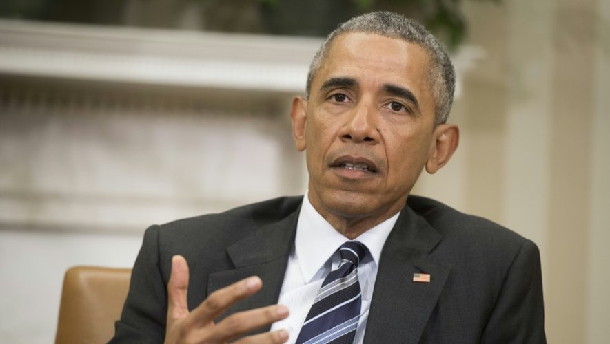 Le président Barack Obama fait le point sur la fusillade d'Orlando le 13 juin 2016 à la Maison Blanche à Washington