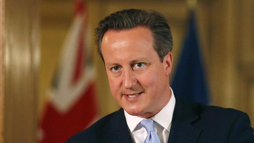 Le Premier ministre britannique David Cameron, le 19 juin 2014 à Londres