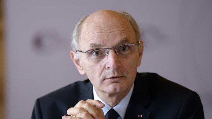 Didier Migaud lors d'une conférence de presse, le 27 juin 2013 à Paris