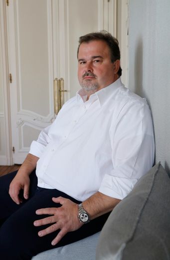Le pâtissier Pierre Hermé à Paris le 9 juin 2016