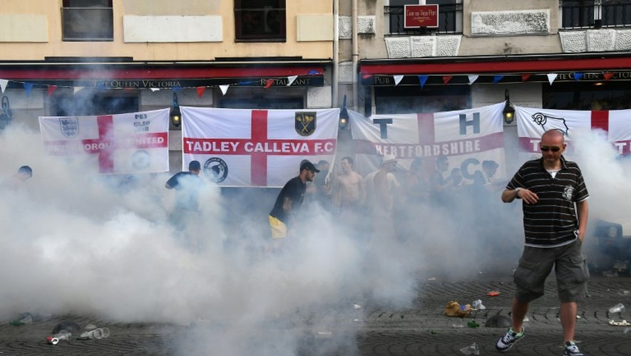 Des supporters anglais à Marseille, le 10 juin 2016