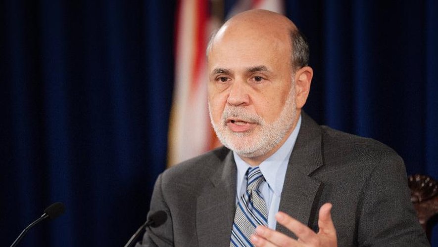 Le président de la Banque centrale américaine, Ben Bernanke, le 18 septembre 2013 à Washington