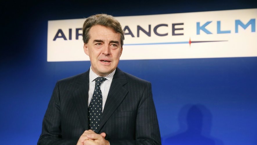 Le PDG d'Air France-KLM, Alexandre de Juniac, le 20 février 2014 à Paris