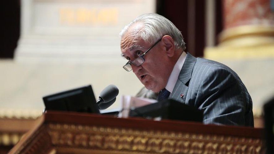 L'ex-Premier ministre Jean-Pierre Raffarin, le 19 septembre 2013 à Paris