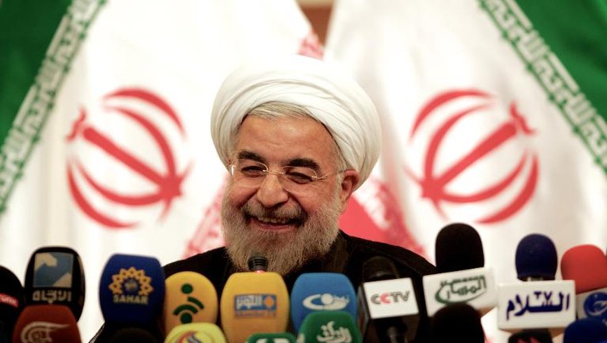 Hassan Rohani le 17 juin 2013 à Téhéran